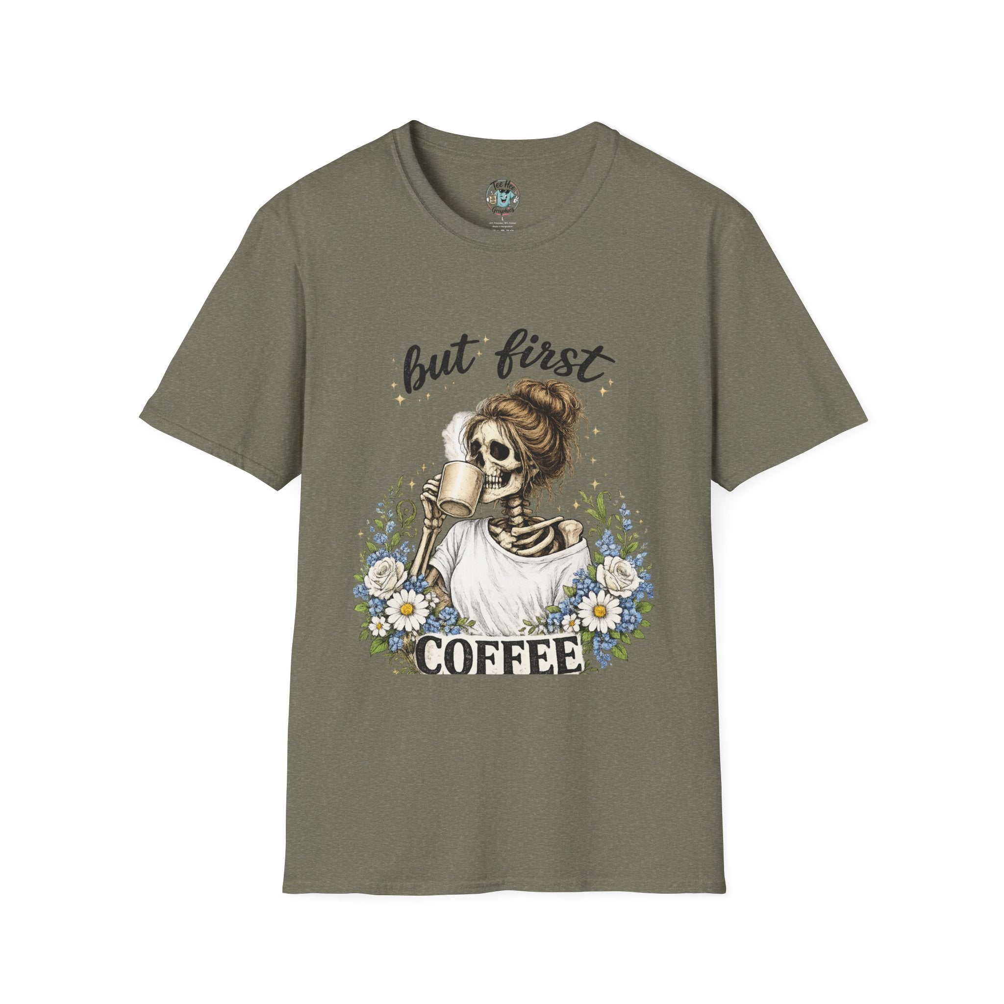 but first COFFEE graphic tee