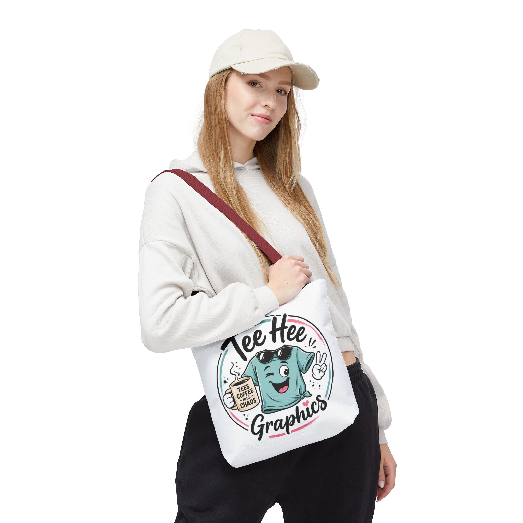 Tee Hee Graphics Tote Bag — Practical All-Over-Print Tote (3 Sizes)