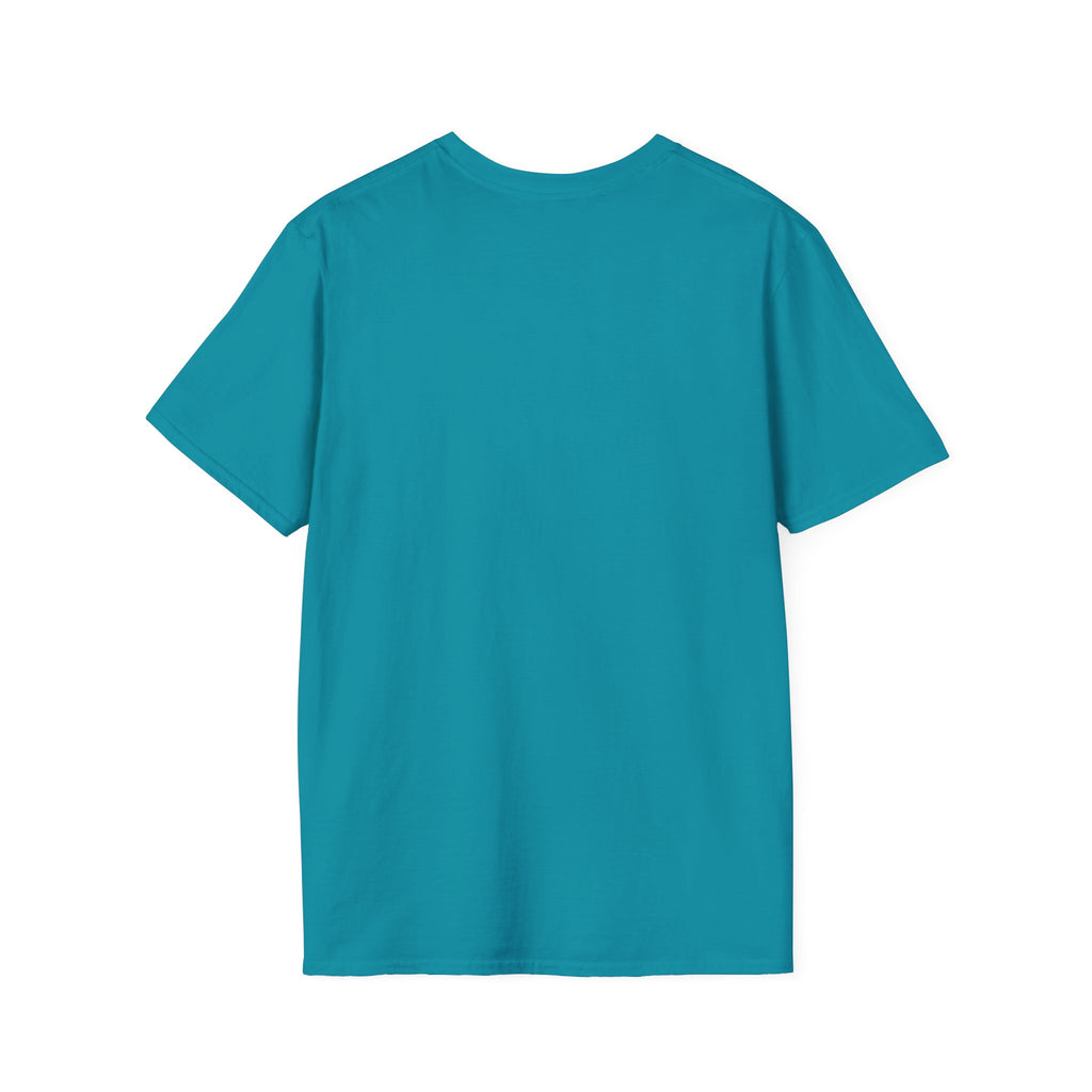 Sunset Palm Beach T-Shirt — Hot Pink & Teal Ocean Vibes