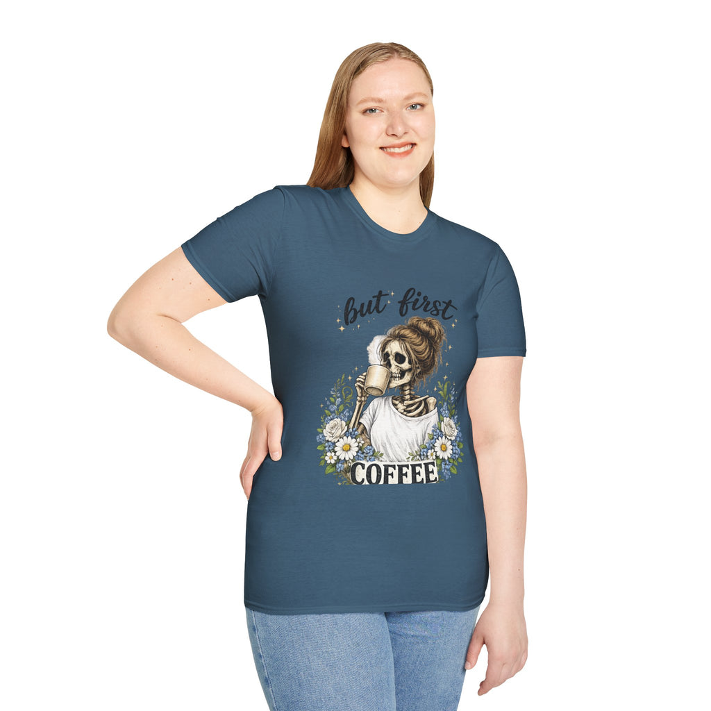 but first COFFEE graphic tee