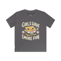 Girls Have S'more Fun Kids Tee — Cute S'more Graphic T-Shirt