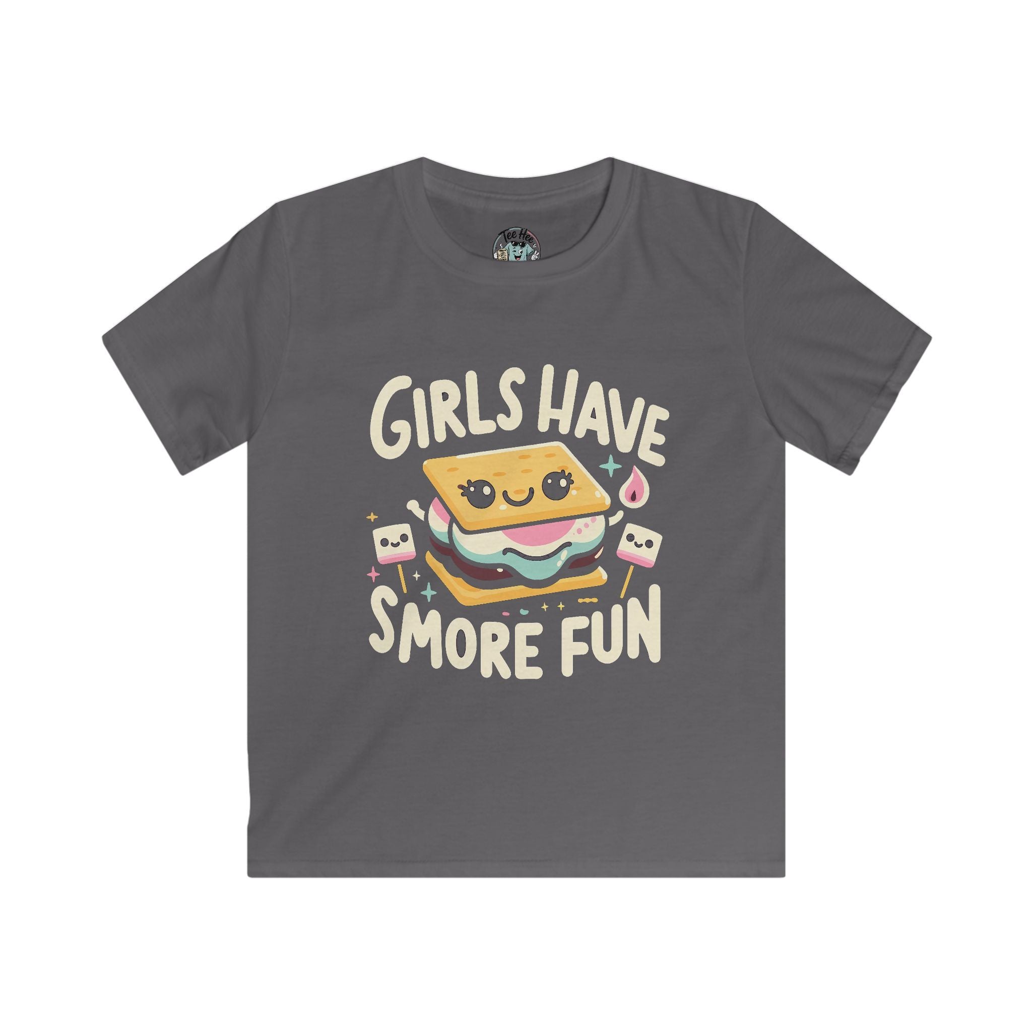 Girls Have S'more Fun Kids Tee — Cute S'more Graphic T-Shirt