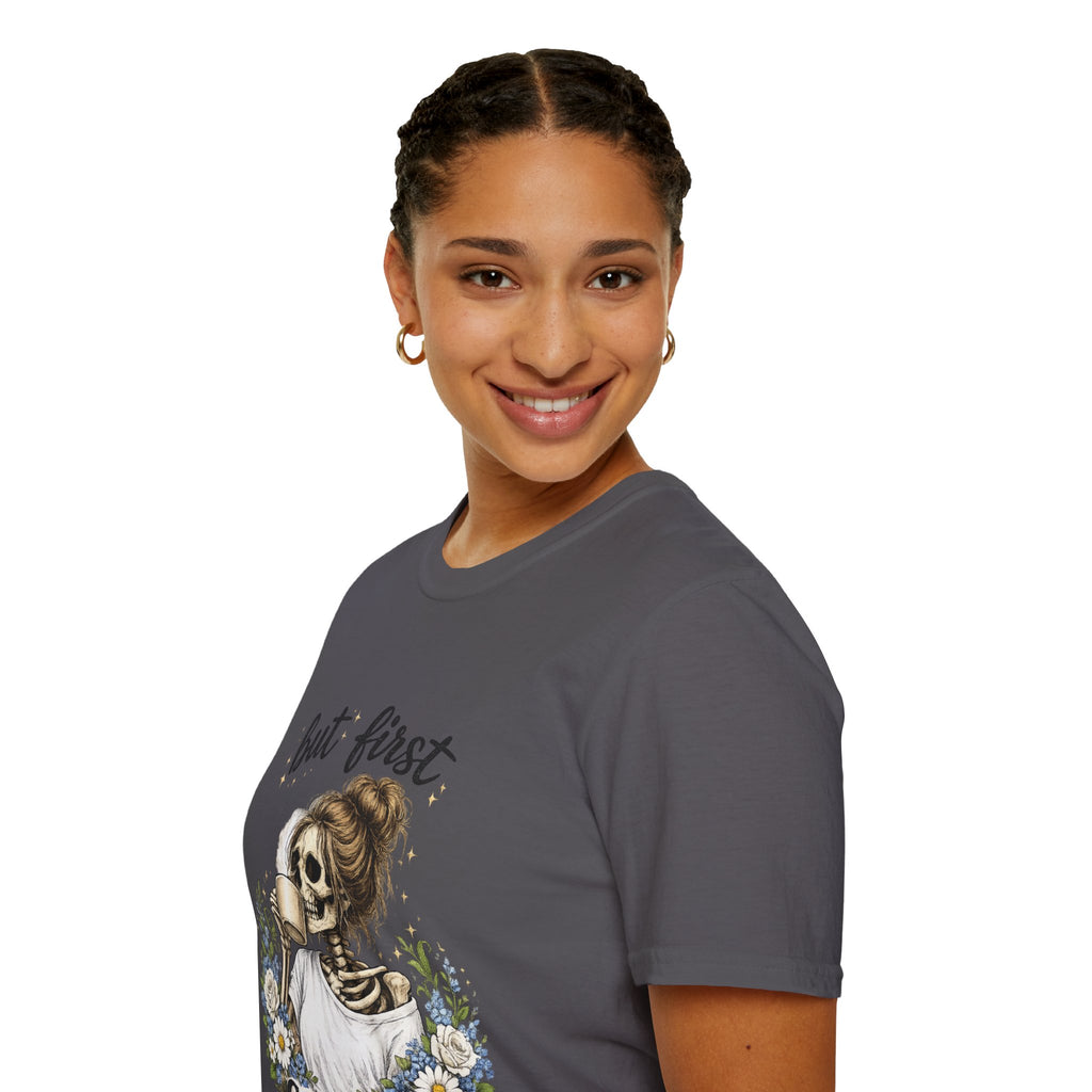 but first COFFEE graphic tee