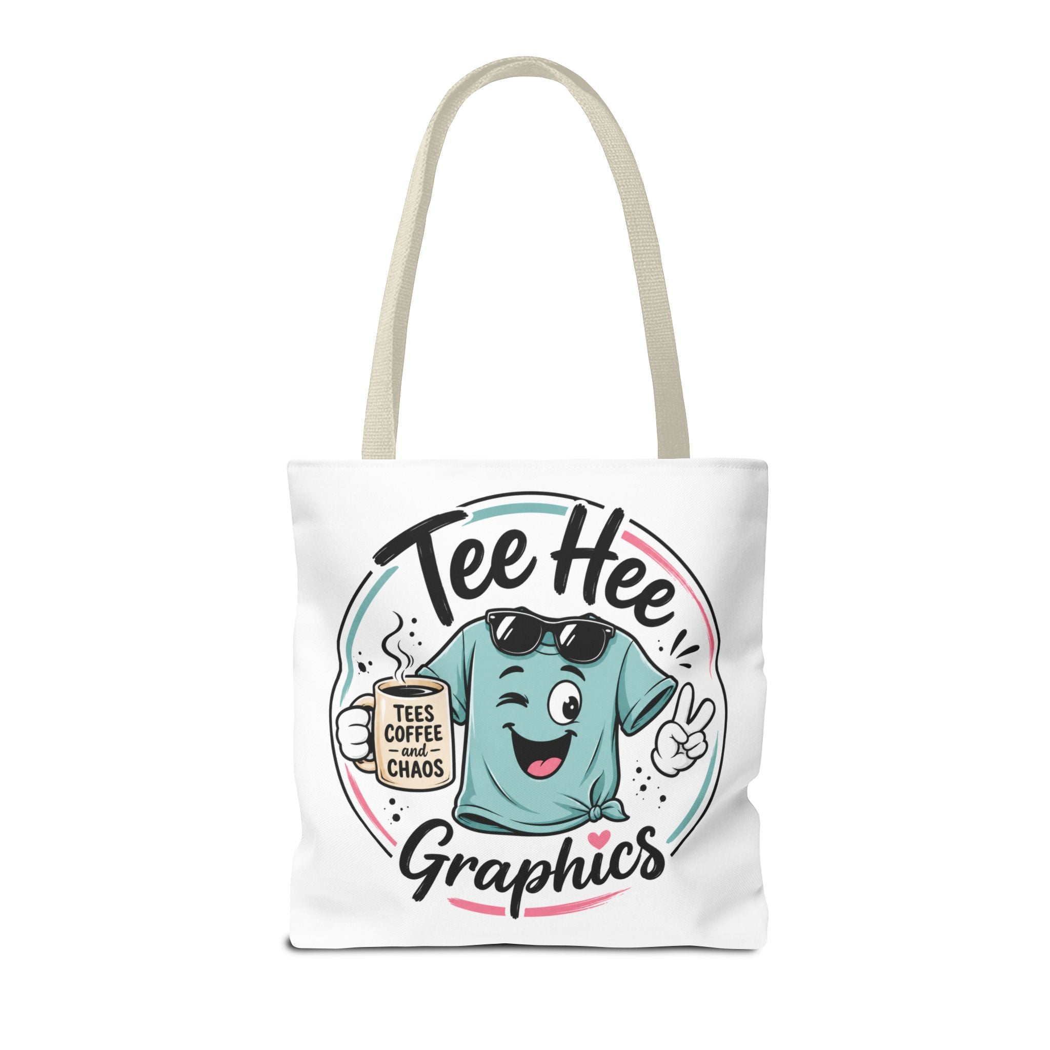Tee Hee Graphics Tote Bag — Practical All-Over-Print Tote (3 Sizes)