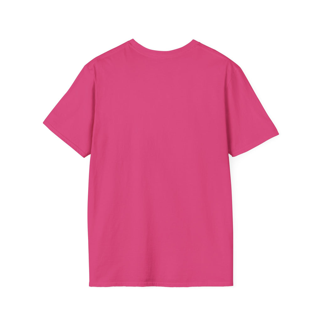 Sunset Palm Beach T-Shirt — Hot Pink & Teal Ocean Vibes