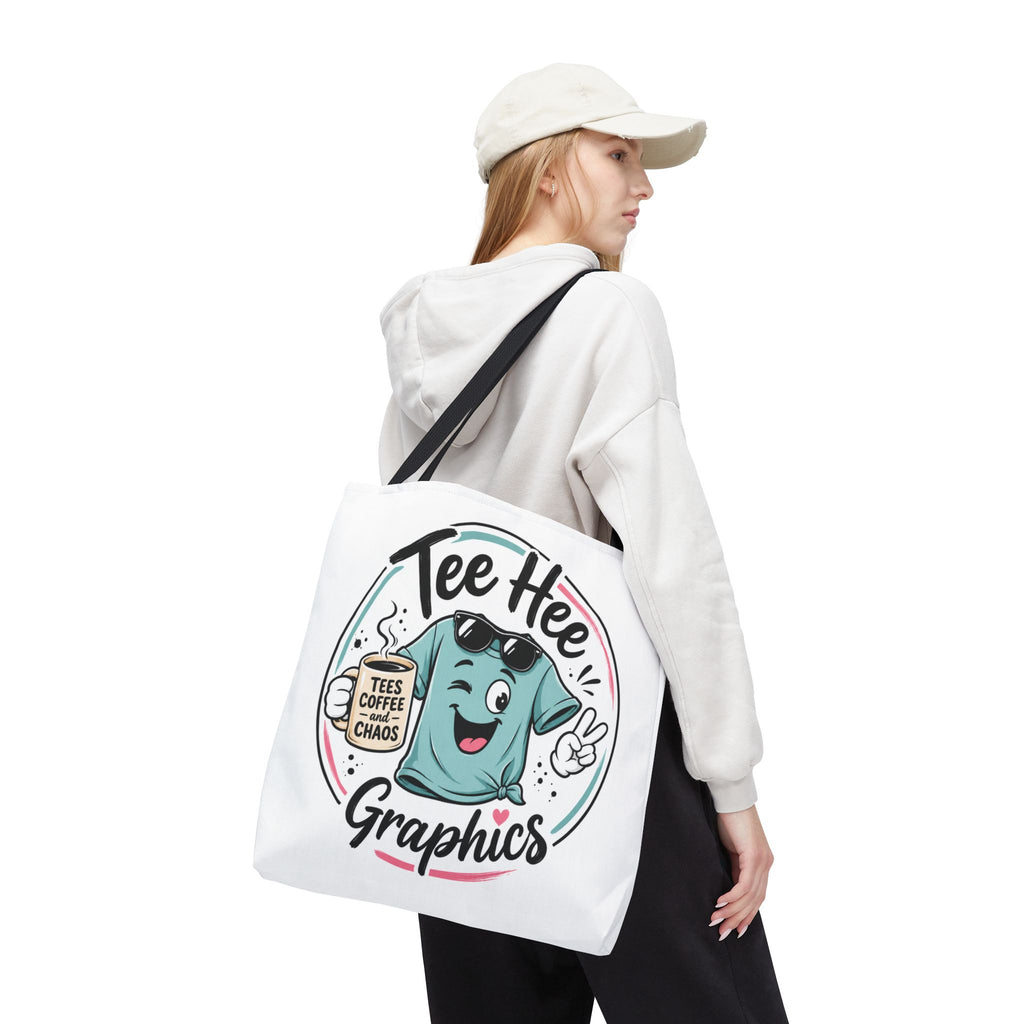Tee Hee Graphics Tote Bag — Practical All-Over-Print Tote (3 Sizes)