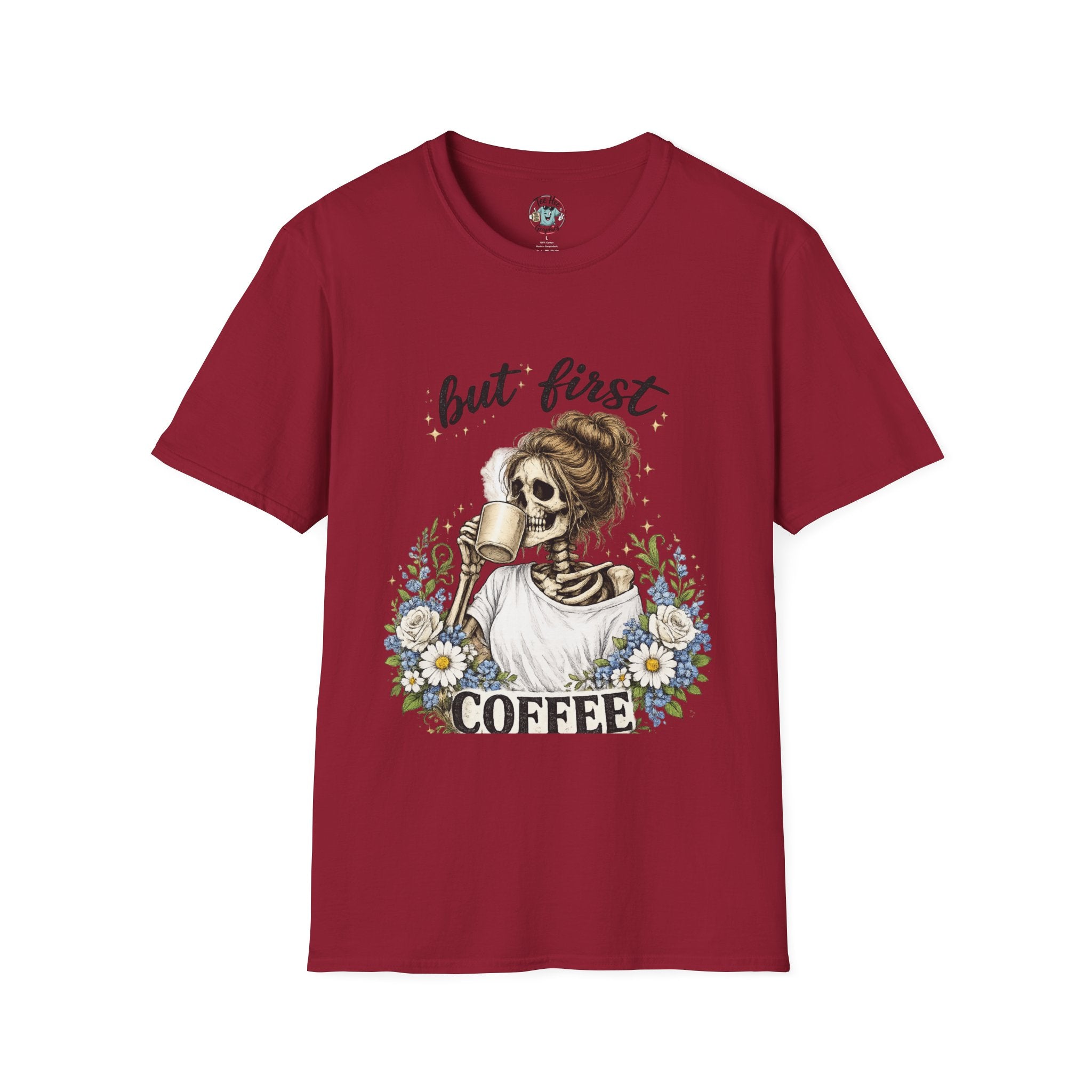 but first COFFEE graphic tee