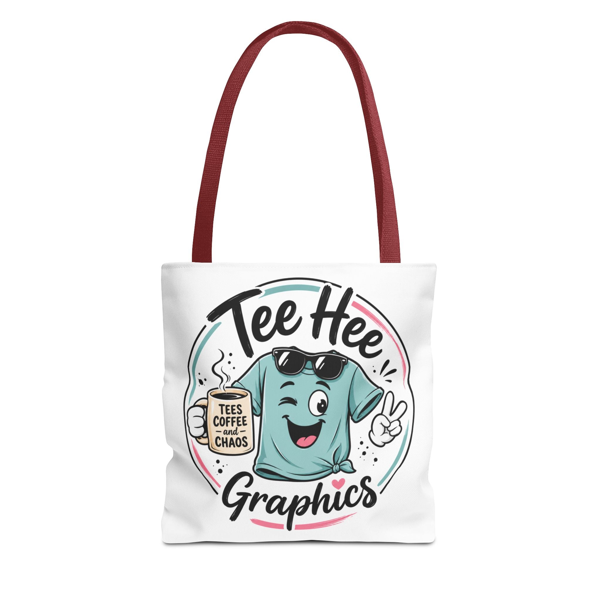 Tee Hee Graphics Tote Bag — Practical All-Over-Print Tote (3 Sizes)