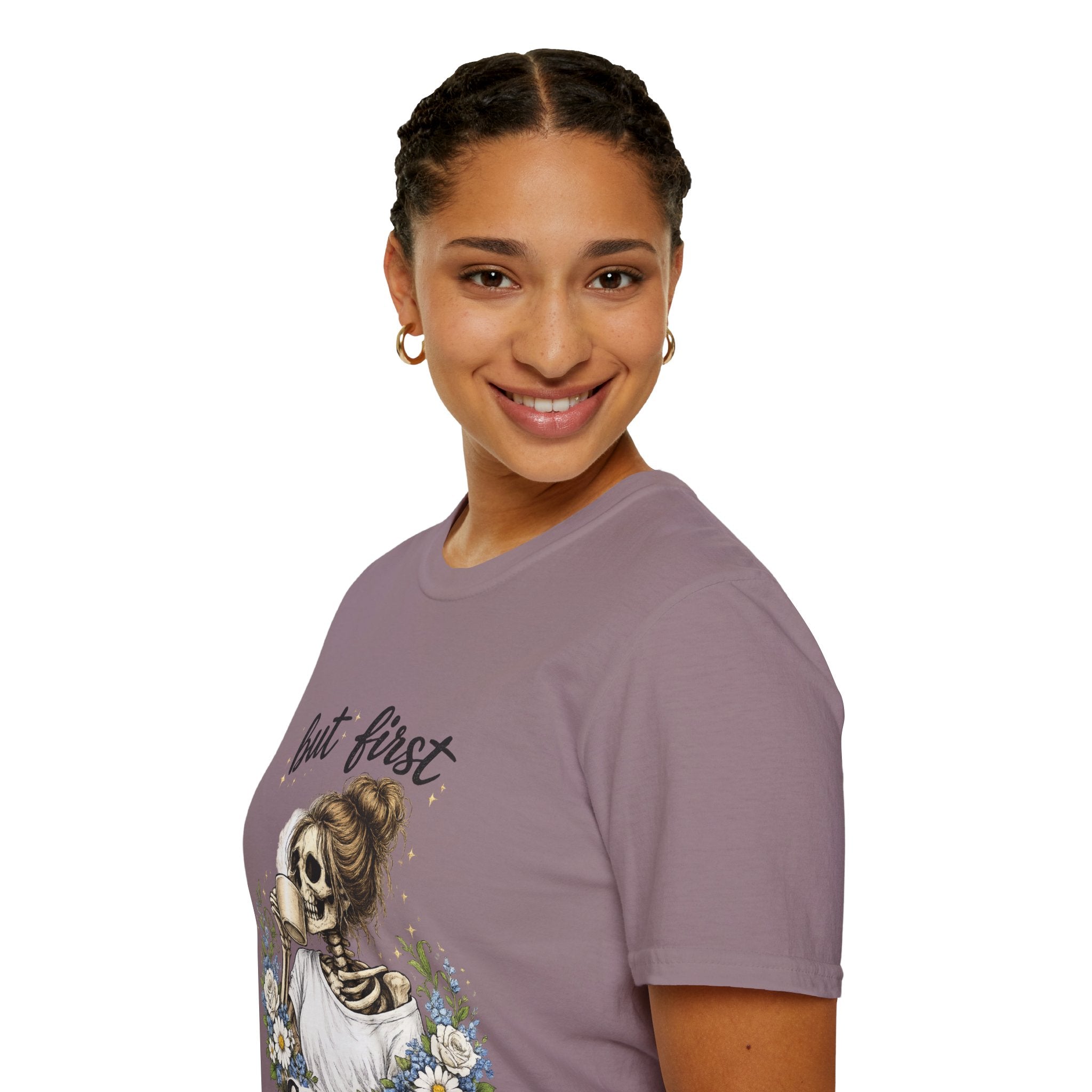 but first COFFEE graphic tee