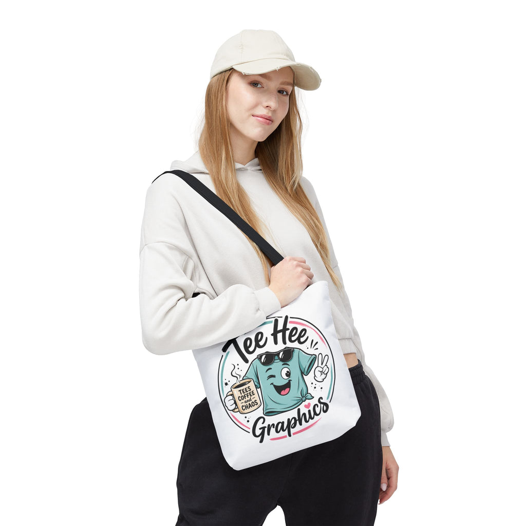 Tee Hee Graphics Tote Bag — Practical All-Over-Print Tote (3 Sizes)