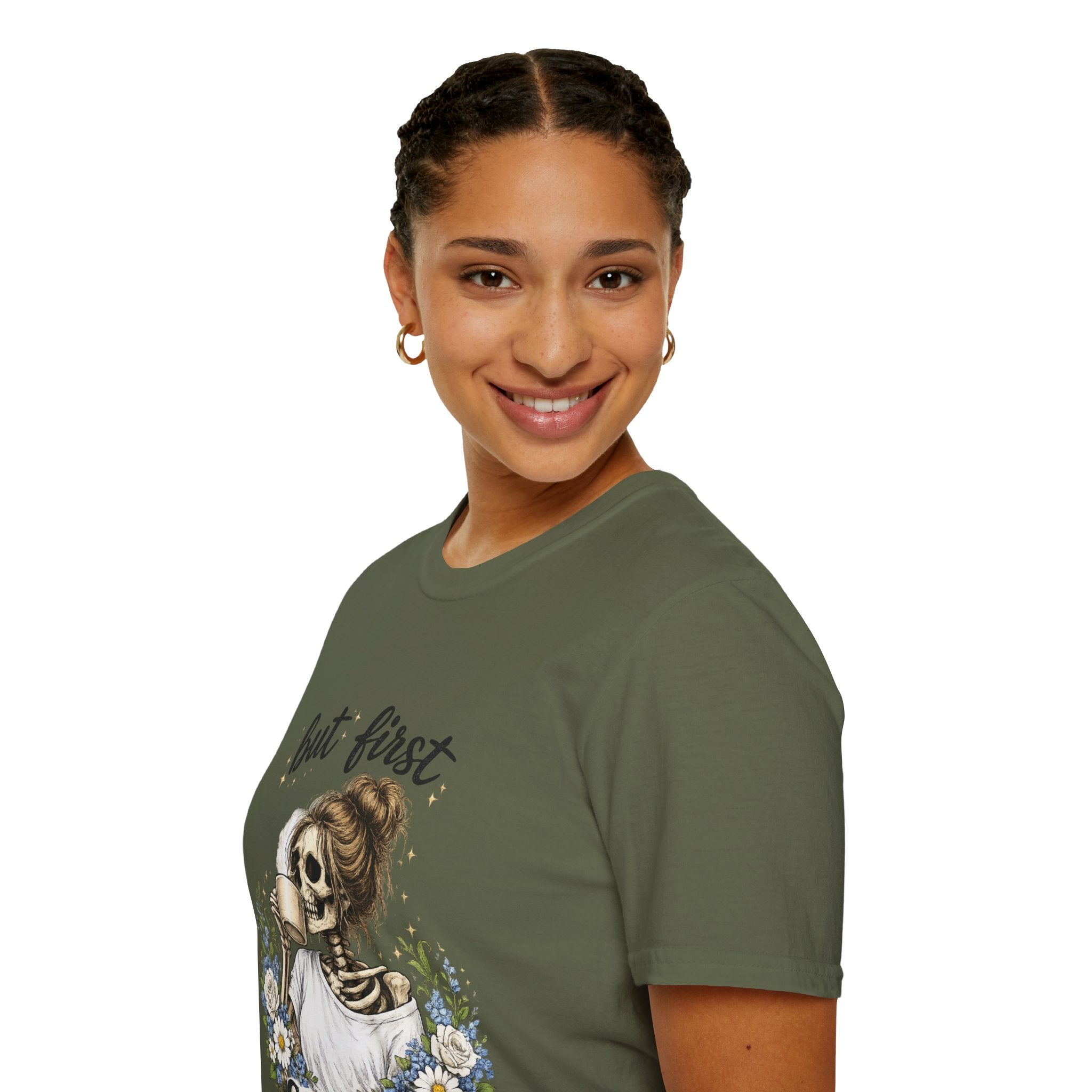 but first COFFEE graphic tee