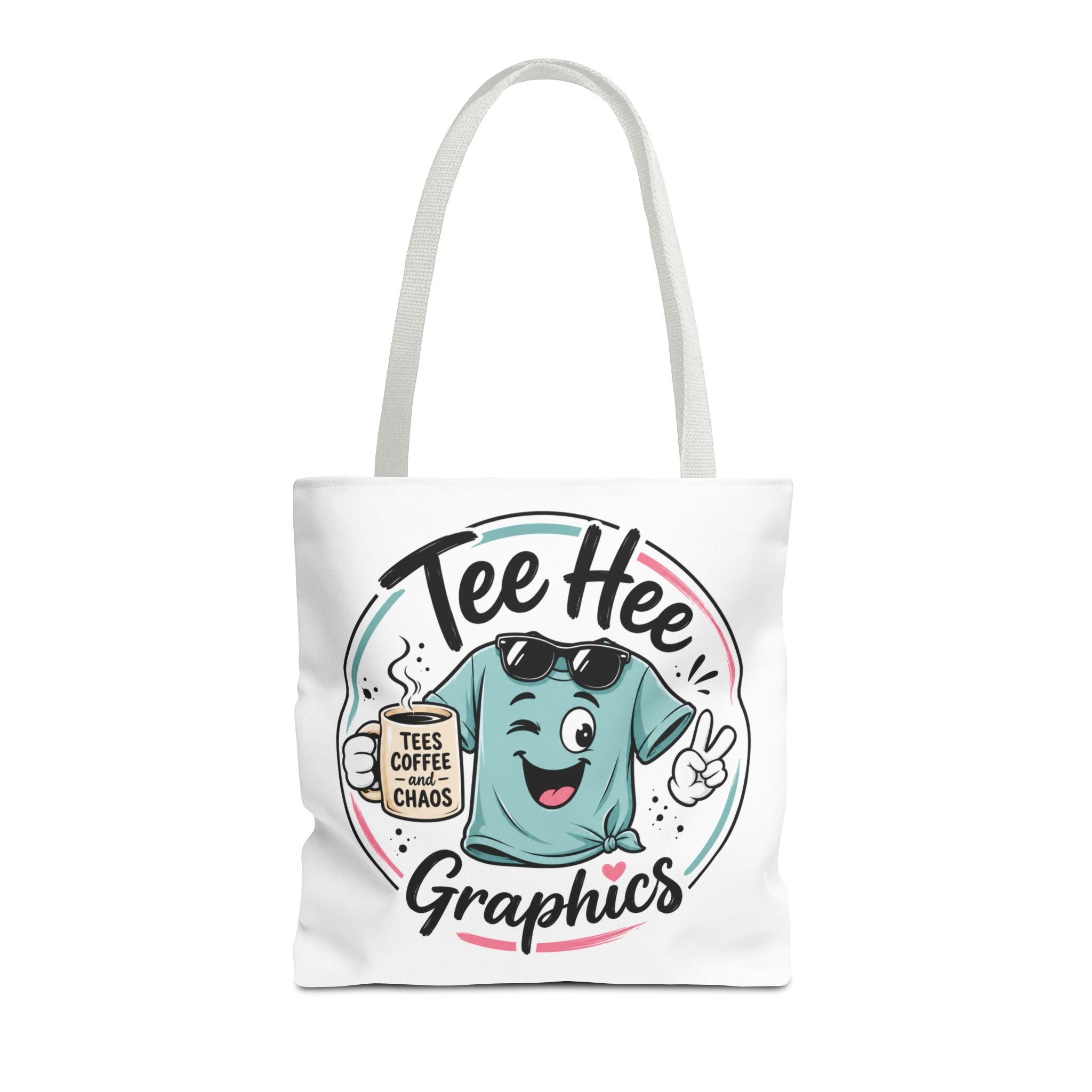 Tee Hee Graphics Tote Bag — Practical All-Over-Print Tote (3 Sizes)
