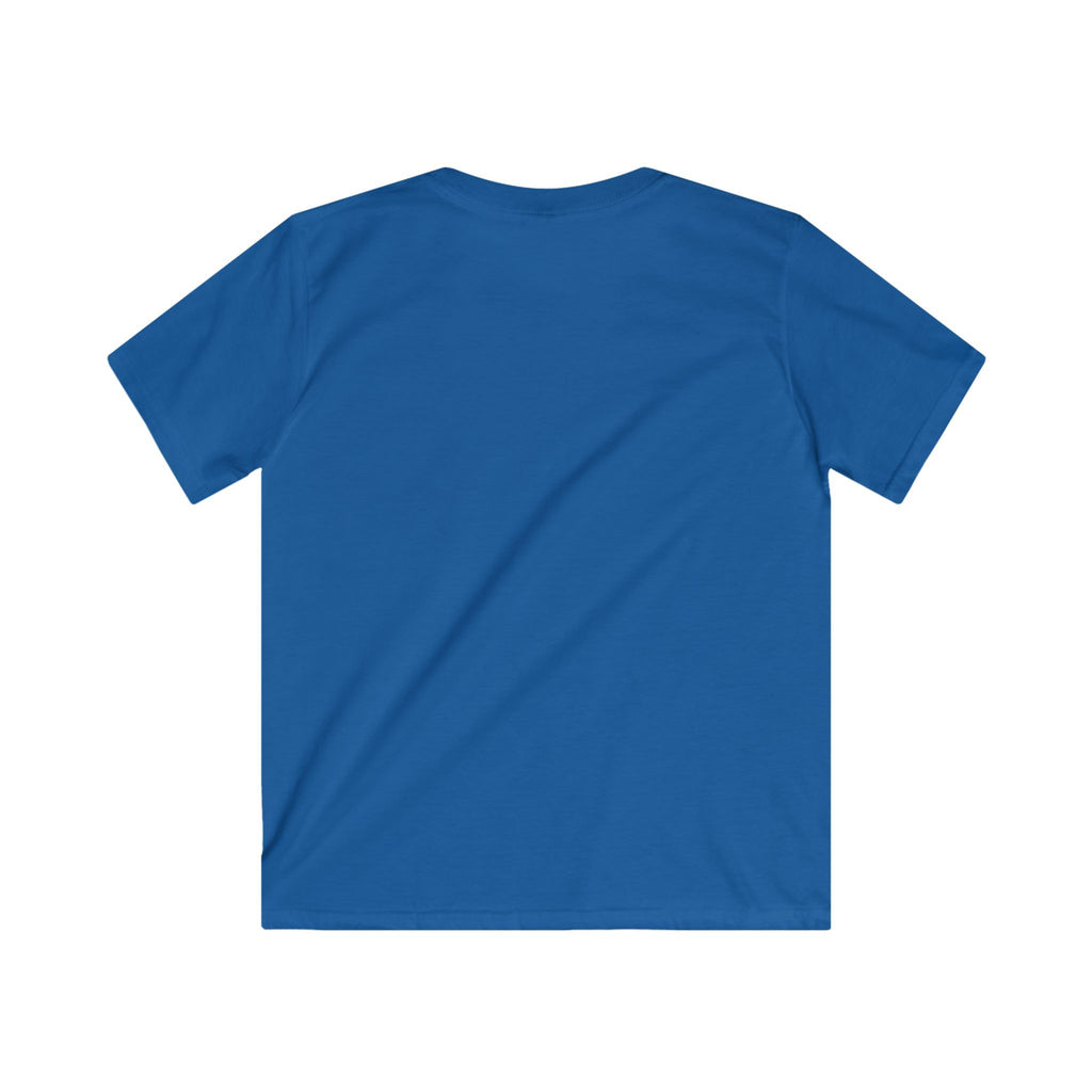 Kids T‑Shirt — Neon T‑Rex & Monster Truck Graphic