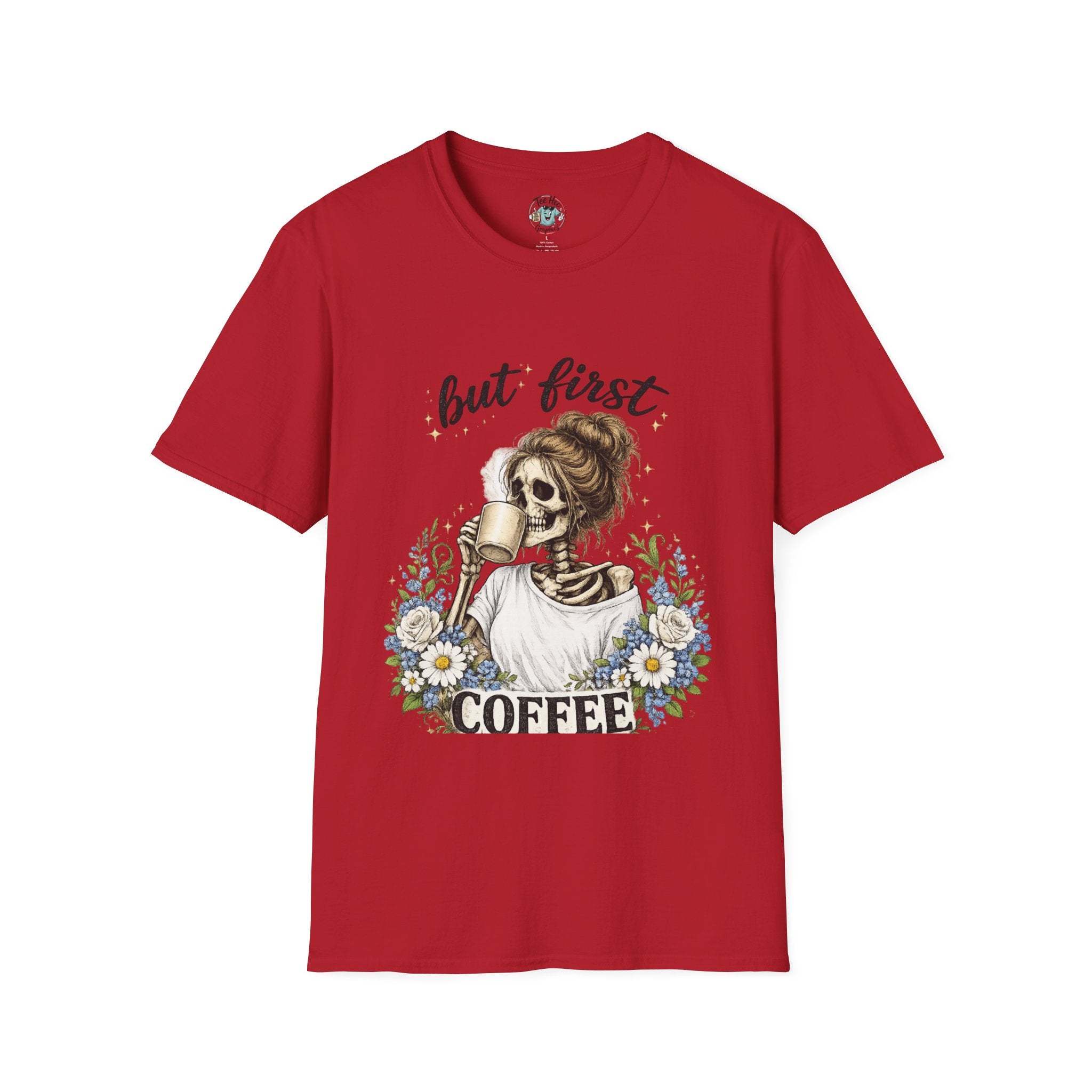 but first COFFEE graphic tee