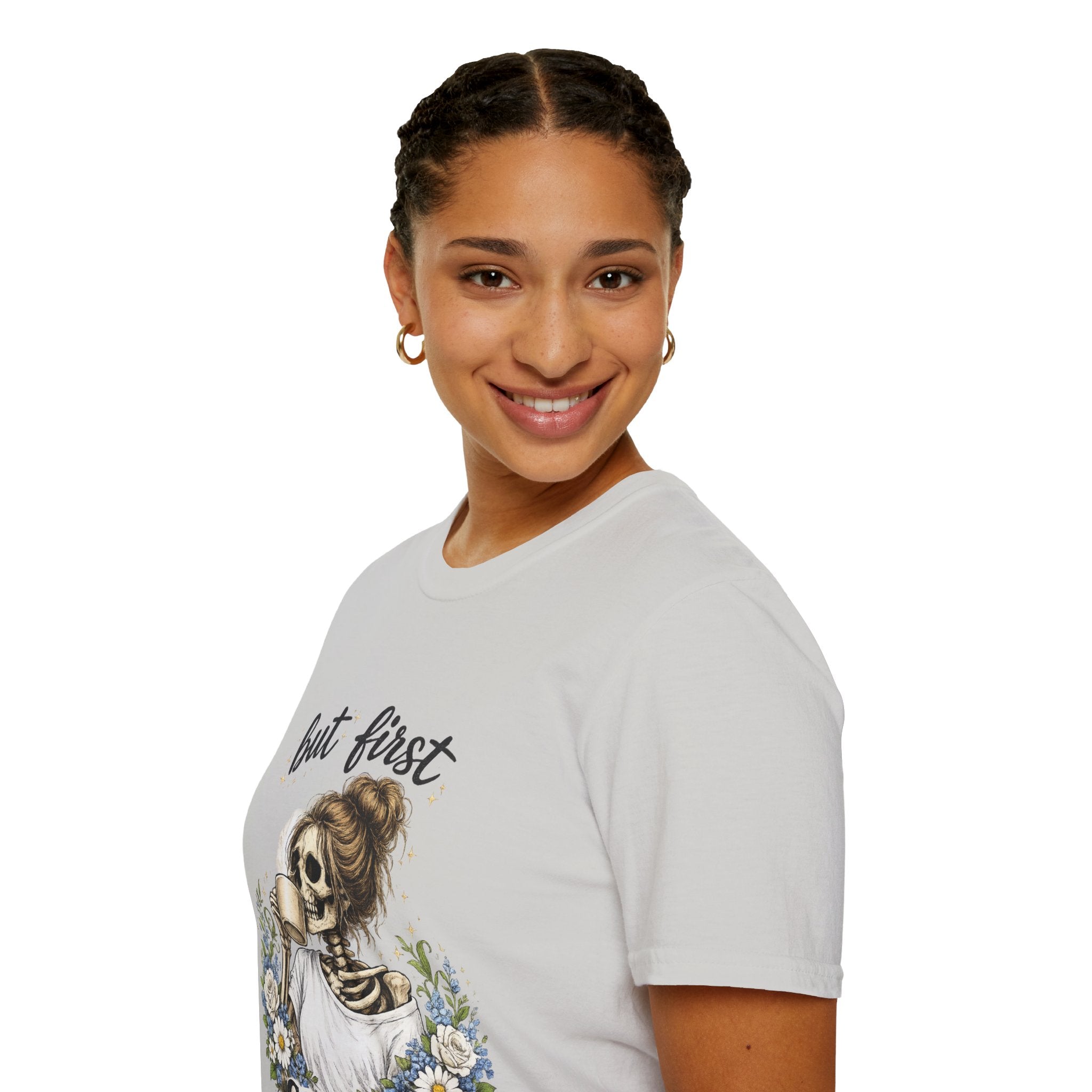 but first COFFEE graphic tee